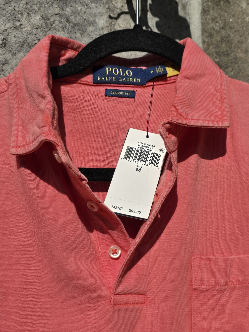 Polo by Ralph Lauren Classic Fit Polo Shirt in Coral